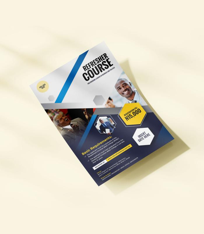 Flyer A5 impression offset Casablanca